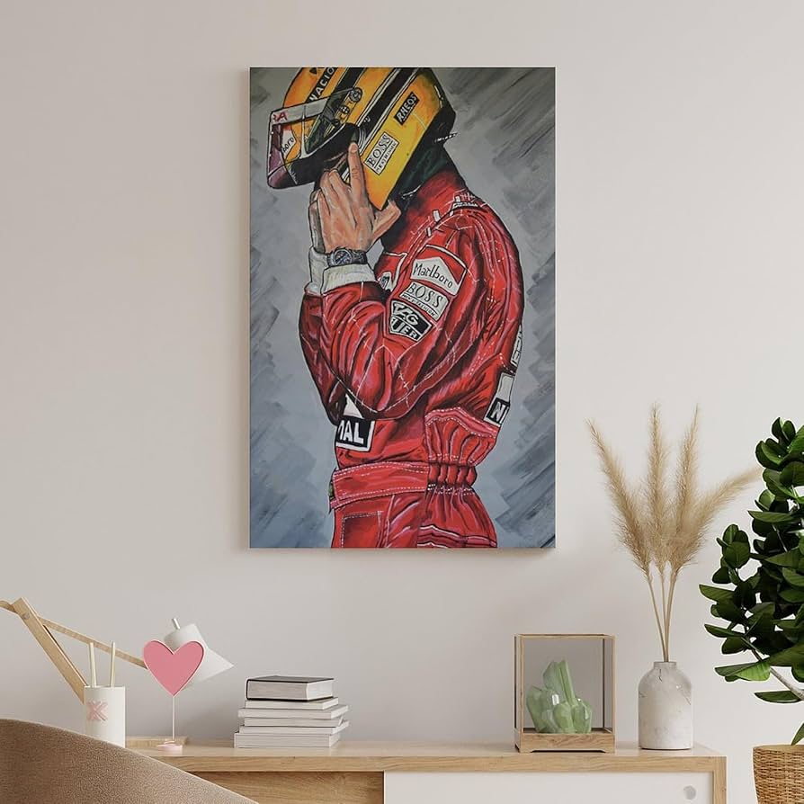 Amazon.co.jp: Ayrton Senna アイルトン・セナ 印刷 ポスター